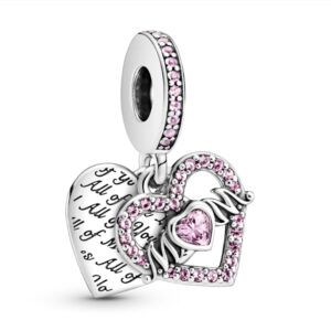 Намистина  серце" MOM " мама