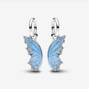 Намистина "Метелик блакитний" роздільна "Разом понад усе"