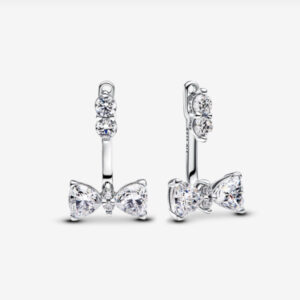 Сережки "Сяючий бант" трансформери