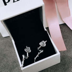 Сережки "Квітуча троянда"