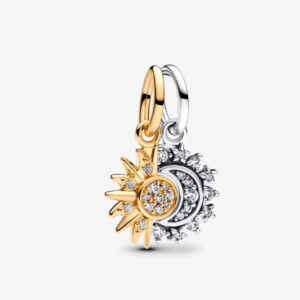 Намистина "Сонце і місяць" роз'ємна