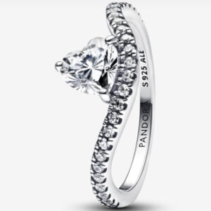 Каблучка "Хвиля з серцем"